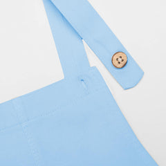 MANGO BLUE SHORT COTTON DUNGAREE 67077921