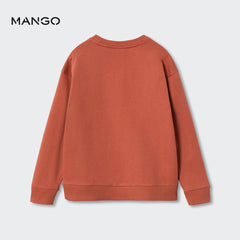 MANGO BURNT ORANGE BRING YOUR GAME SWEATSHIRT
