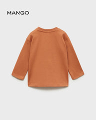 MANGO CARAMEL FUN & JOY T-SHIRT