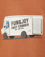 MANGO CARAMEL FUN & JOY T-SHIRT