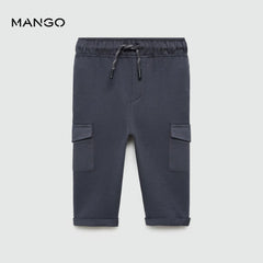 MANGO CHARCOAL CARGO B7 JOGGER TROUSER 77093285