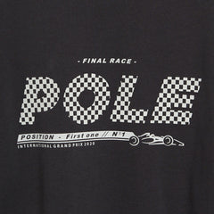 MANGO CHARCOAL FINAL RACE PRINTED TSHIRT