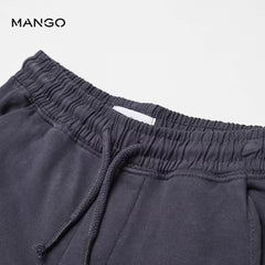 MANGO CHARCOAL JOGGER STYLE TROUSER 67050658