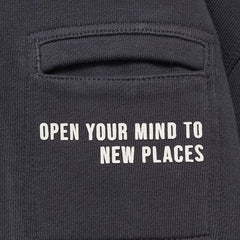 MANGO CHARCOAL OPEN YOUR MIND SWEATSHIRT