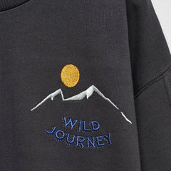 MANGO CHARCOAL WILD JOURNEY SWEATSHIRT