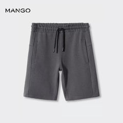 MANGO CHARCOAL OTTO BERMUDA SHORTS