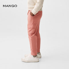 MANGO CHERRY COTTON JOGGER TROUSER 67050660
