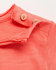 MANGO CORAL RED LITTLE CAPTAIN T-SHIRT