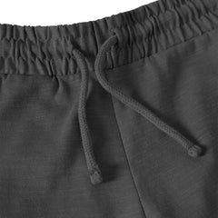 MANGO DARK GREY COTTON JEGGER BERMUDA SHORT