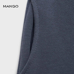 MANGO DARK GREY POCKET TROUSER 77037927