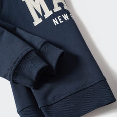 MANGO DARK NAVY MAINE EMBROIDERED SWEATSHIRT 3793