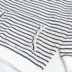MANGO DARK NAVY STRIPED SWEATSHIRT 57072522