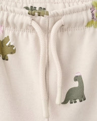 MANGO DINO PRINT COTTON BERMUDA SHORTS