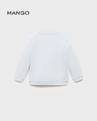 MANGO EMBOSSED EMBELLISHMENT SWEATSHIRT 87041057