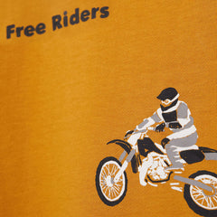 MANGO FREE RIDERS PRINTED SWEATSHIRT