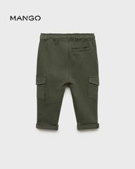 MANGO GREEN CARGO B7 JOGGER TROUSER 77093285