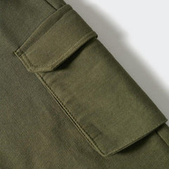 MANGO GREEN CARGO JOGGER TROUSER 37087716