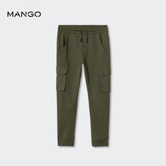 MANGO GREEN CARGO JOGGER TROUSER 37087716