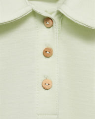 MANGO GREEN POLO STYLE T-SHIRT 87025976
