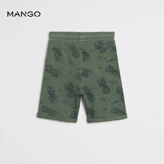 MANGO GREEN TROPICAL VIBES SHORTS