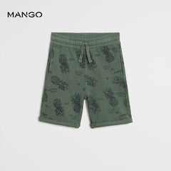 MANGO GREEN TROPICAL VIBES SHORTS