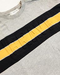 MANGO GREY BRAVE EMBOSSED SWEATSHIRT