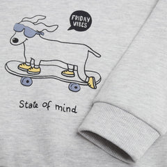 MANGO GREY FRIDAY VIBES HOODIE