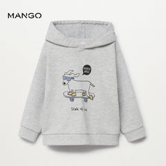 MANGO GREY FRIDAY VIBES HOODIE
