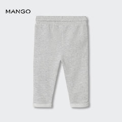 MANGO GREY GIRLS COTTON JOGGER TROUSER -0812