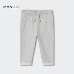 MANGO GREY GIRLS COTTON JOGGER TROUSER -0812