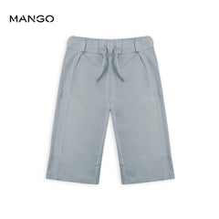 MANGO GREY KIDS COTTON TROUSER