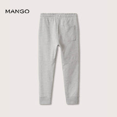 MANGO GREY MESSAGE JOGGER TROUSER 27063262