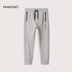 MANGO GREY MESSAGE JOGGER TROUSER 27063262
