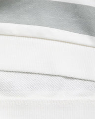 MANGO GREY STRIPED COTTON BLEND SWEATSHIRT 17013291