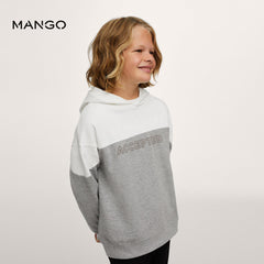 MANGO GREY WHITE CHALLENGE ACCEPTED HOODIE