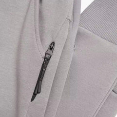 MANGO GREY ZIPPER COTTON JOGGER STYLE TROUSER 4457