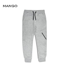 MANGO HEATHER GREY JOGGER TROUSER 24