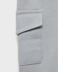 MANGO ICE GREY CARGO B7 JOGGER TROUSER 77093285