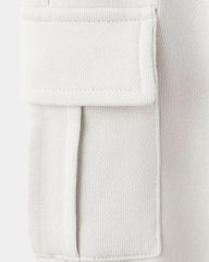MANGO ICE GREY COTTON CARGO TROUSER 37033308