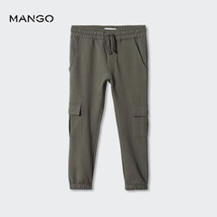 MANGO KHAKI CARGO JOGGER TROUSER 47041506