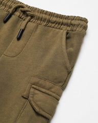 MANGO KHAKI CARGO JOGGER TROUSER 57034394