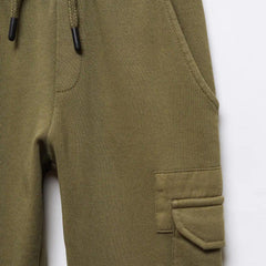 MANGO KHAKI CARGO JOGGER TROUSER 57062518