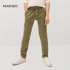 MANGO KHAKI COTTON JOGGING PANTS 5690