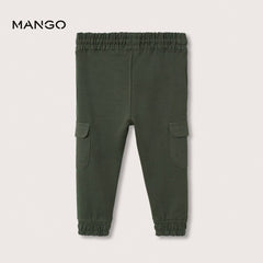 MANGO KHAKI KIDS CARGO TROUSER 27052515