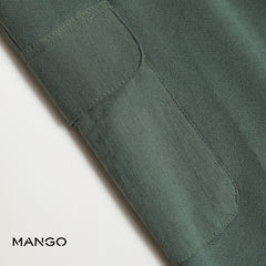 MANGO KHAKI POCKET JOGGER TROUSER