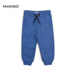 MANGO KIDS BLUE JOGGER TROUSER