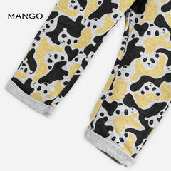 MANGO KIDS PANDA PRINT TROUSER