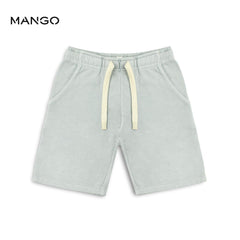 MANGO LIGHT GREEN BERMUDA SHORTS
