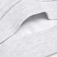 MANGO LIGHT GREY EMBROIDERED SWEASHIRT