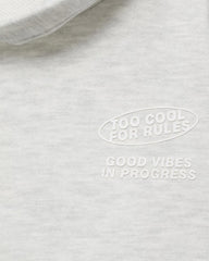 MANGO LIGHT GREY GIRLS PRINTED CROP HOODIE 1713294